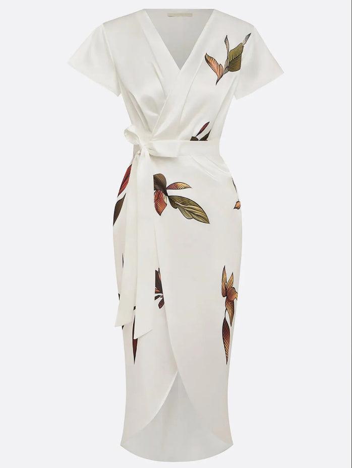 Ava Women's Maxi Dress | Luxurious Fabric, Elegant Wrap Design 3