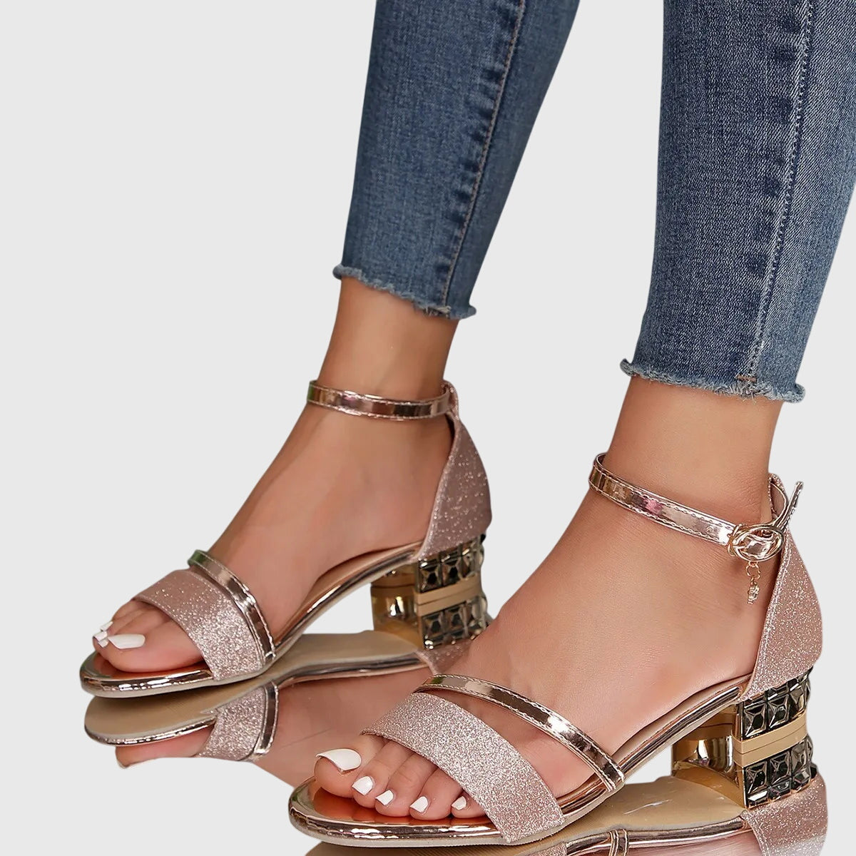 Ava Women's Sandals | Orthopedic Comfort, Adjustable Closure 5