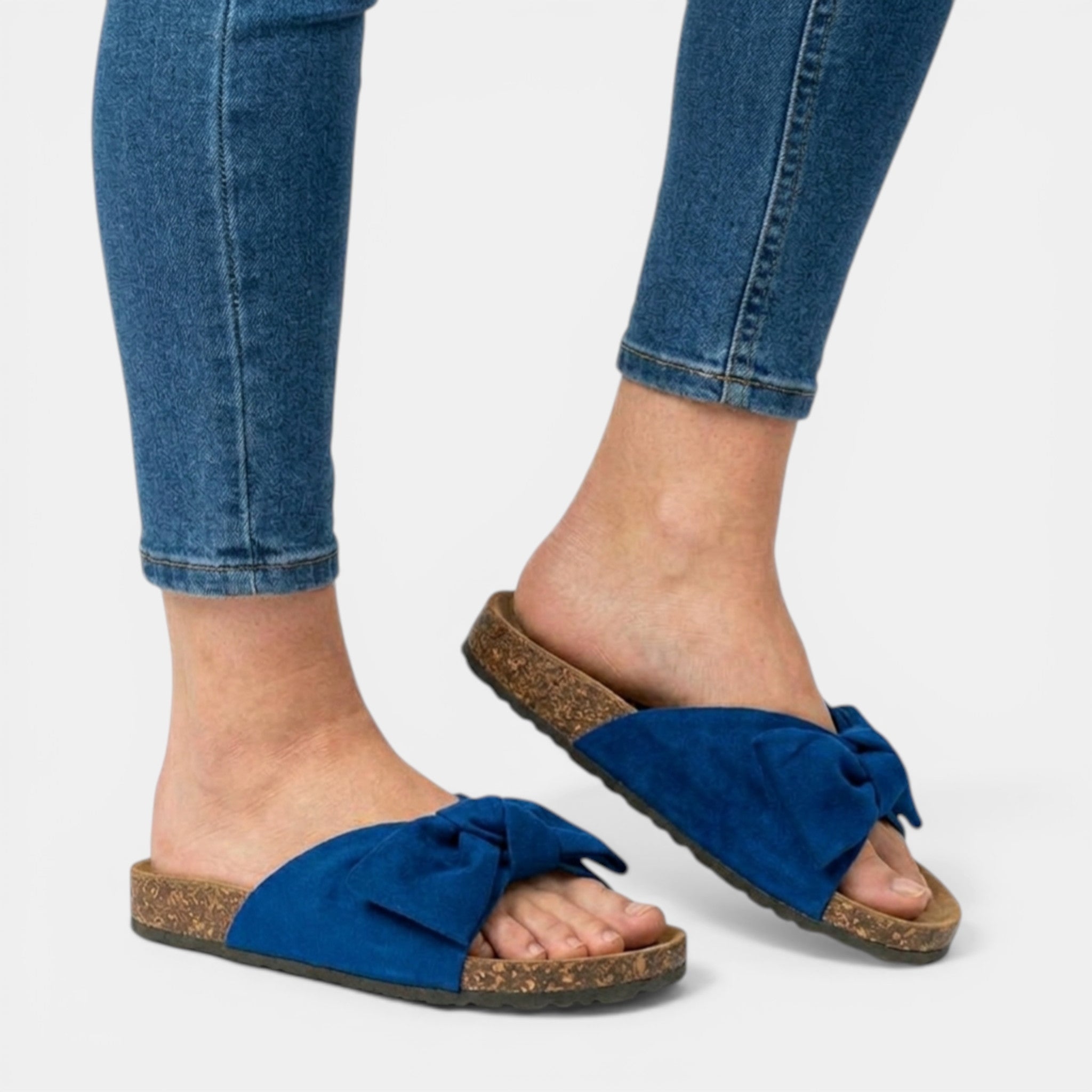 Bella Women's Sandals | Bow Strap, Slip-On Casual Footwear 3