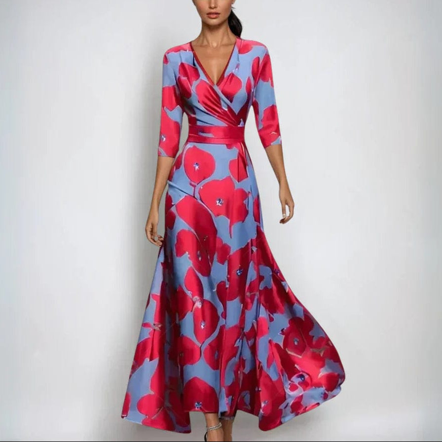 Calia Women's A-Line Dress | Floral Design, Casual to Formal 3