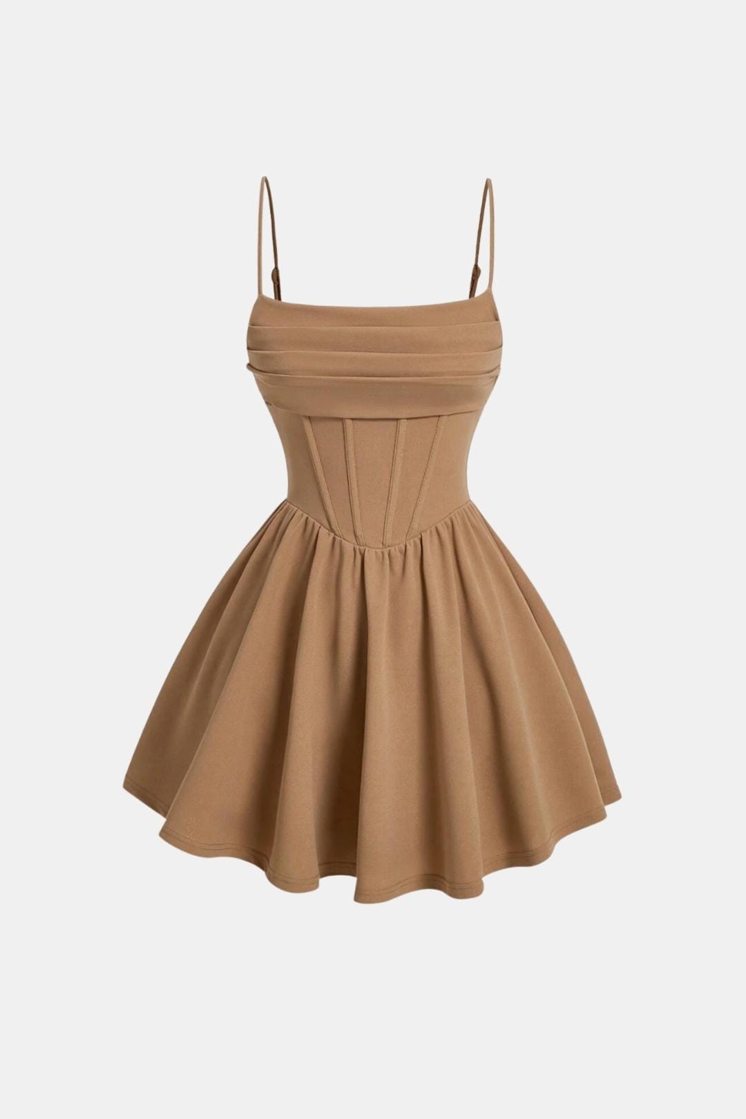 Calyra Women's Mini Dress | Ruched Bodice, Flared Skirt, Summer Style 9