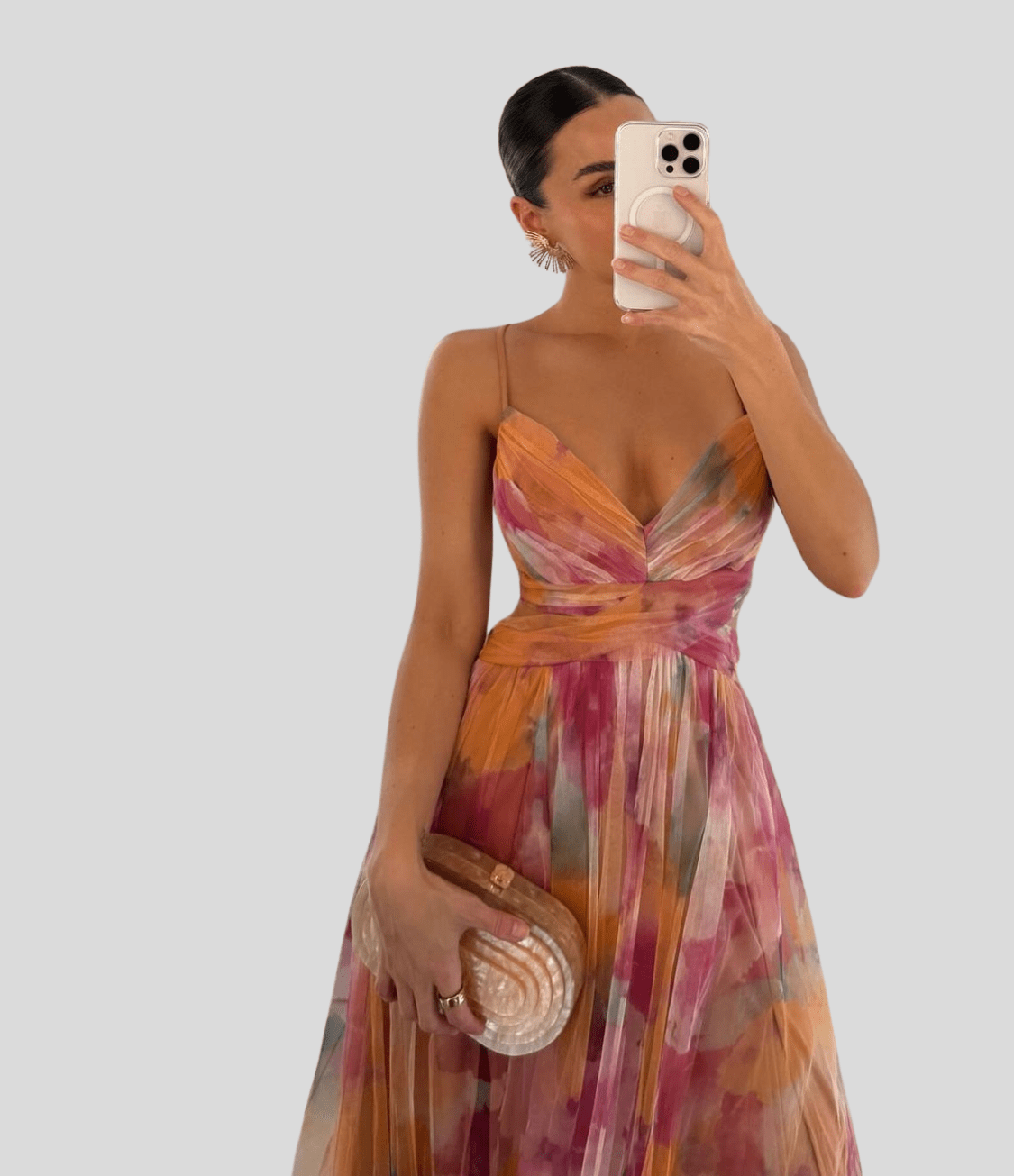 Cora Women's Maxi Dress | Floral Print, Relaxed Fit 1