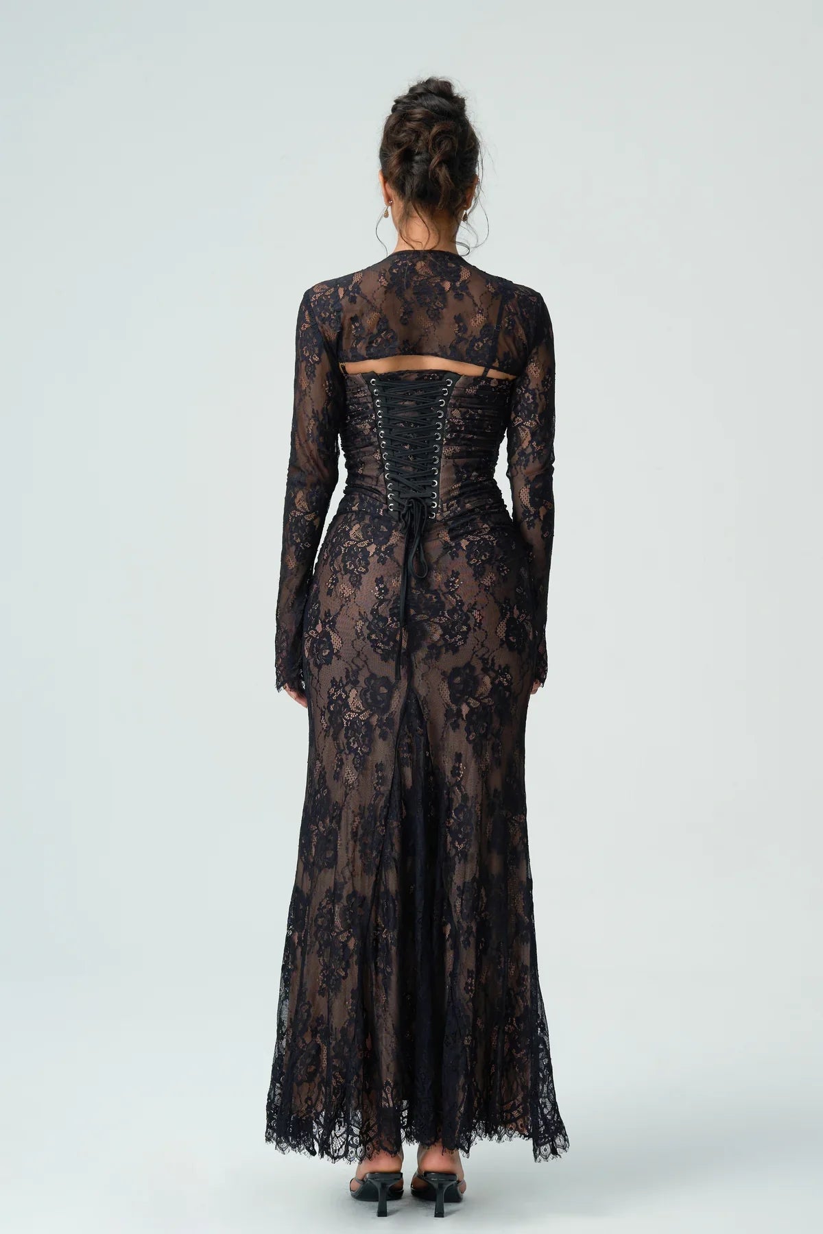 Evelyn Women's Lace Cocktail Dress | Floral Design, Elegant Fit 3