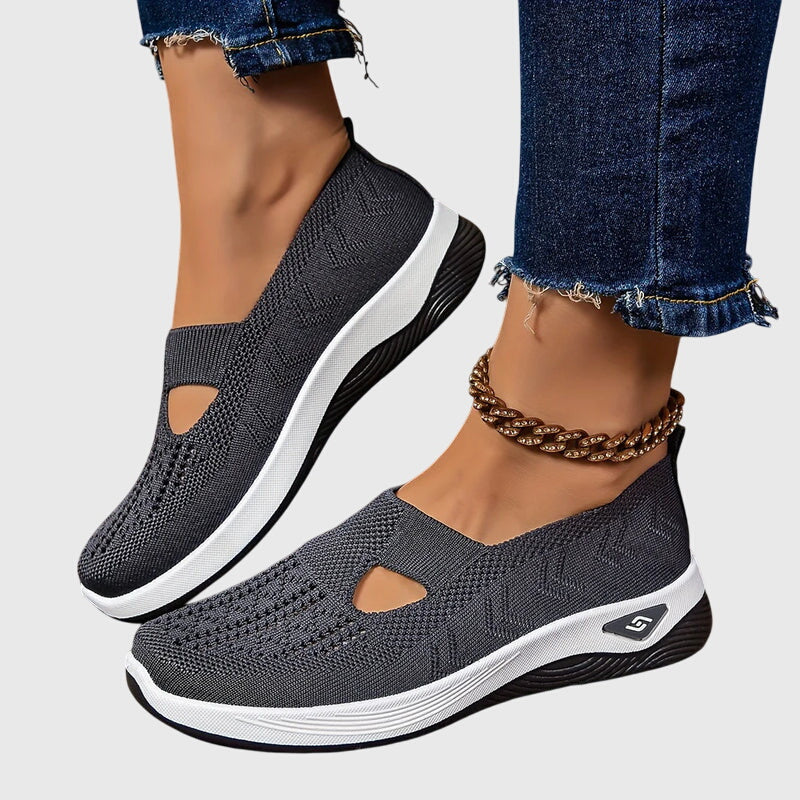 Evelyn Women's Slip-On Shoes | Orthopedic Comfort, Breathable Fabric 11