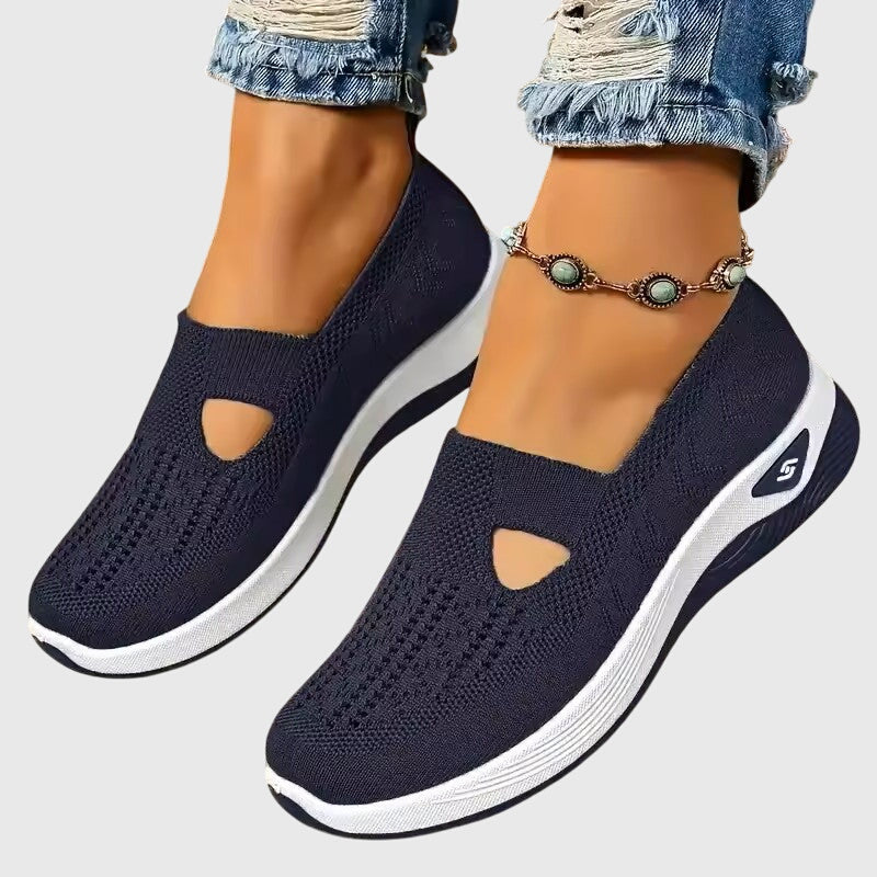 Evelyn Women's Slip-On Shoes | Orthopedic Comfort, Breathable Fabric 13
