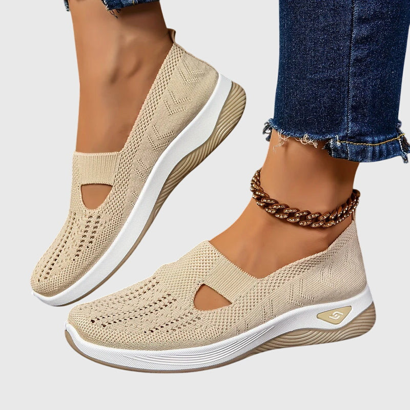 Evelyn Women's Slip-On Shoes | Orthopedic Comfort, Breathable Fabric 6