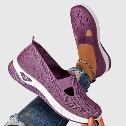 Evelyn Women's Slip-On Shoes | Orthopedic Comfort, Breathable Fabric 7