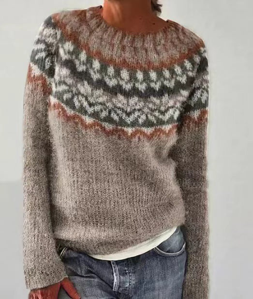 Fiona Women's Jumper | Classic Fair Isle Knit, Cozy and Versatile 9