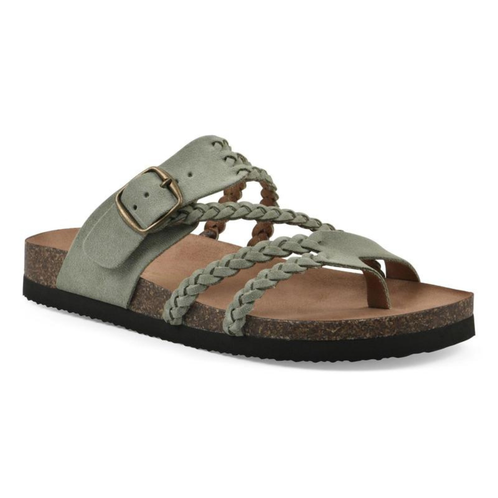Haven Women's Sandals | Braided Suede Straps, Cork Footbed 0
