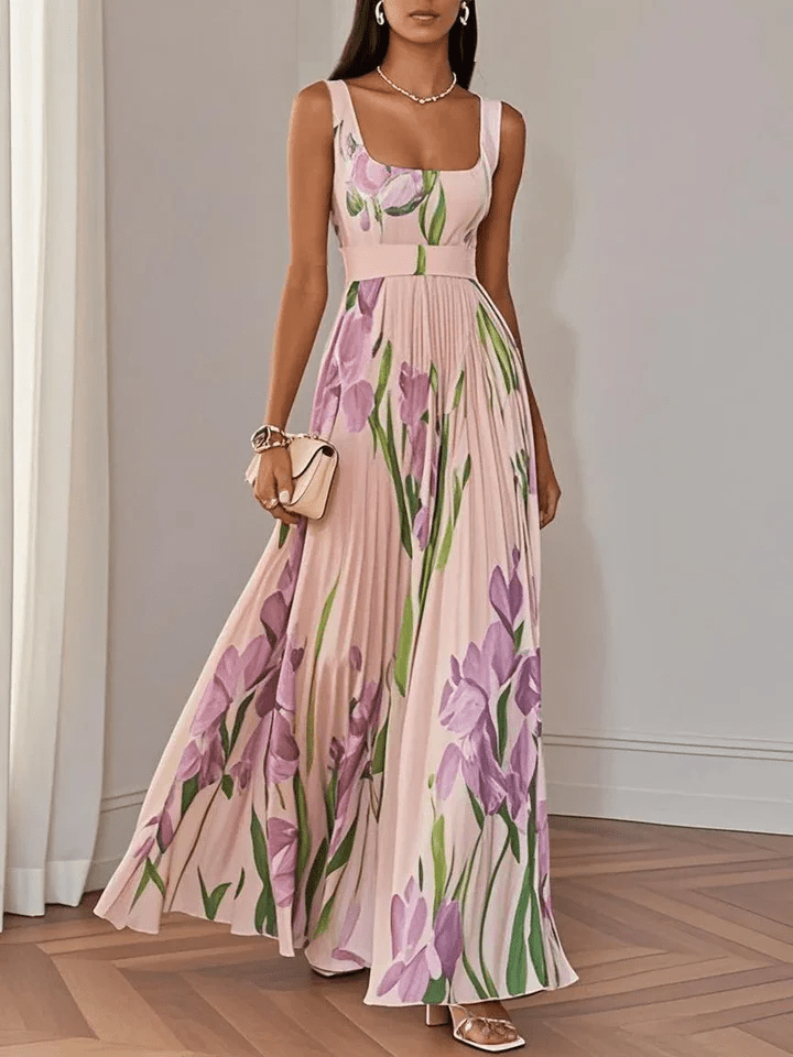 Ivy Women's Maxi Dress | Lightweight Chiffon, Elegant A-Line Design 6