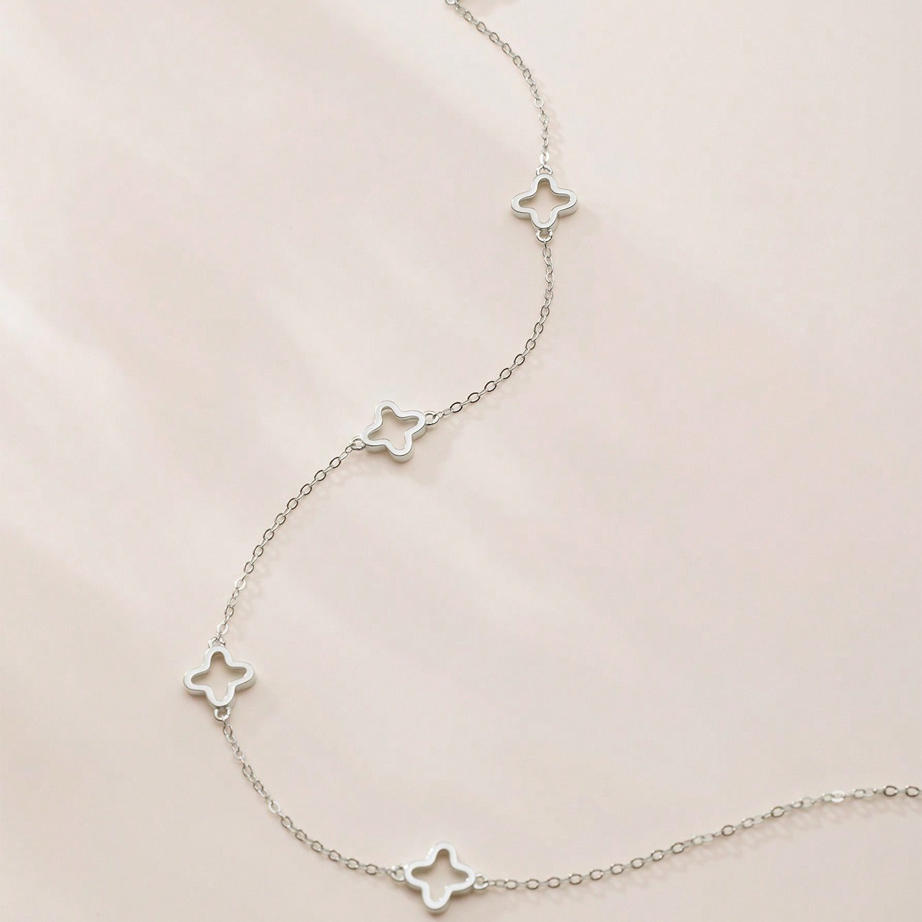 Ivy Women's Necklace | 925 Sterling Silver with 14K Gold Finish, Adjustable 16-18 Inch 3