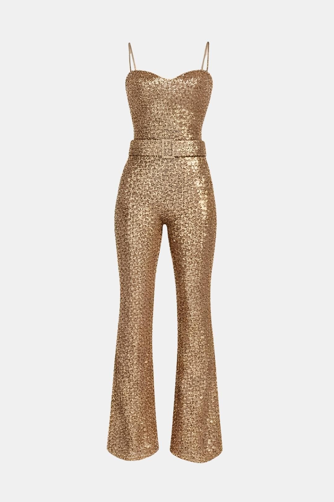 Jade Women's Jumpsuit | Glitter Finish, Strapless Design 0