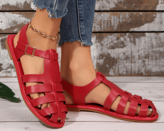 Jade Women's Sandals | Premium Leather Gladiator Design, Comfortable Fit 1