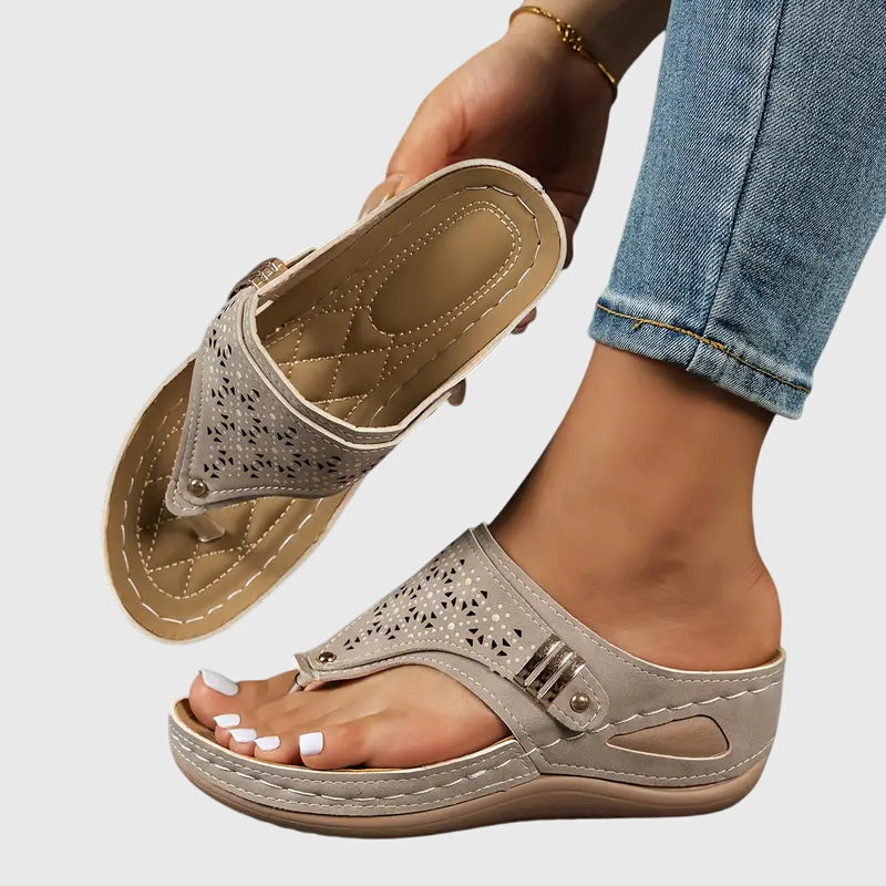 Kara Women's Sandals | Orthopedic Support, Slip-On Design 3