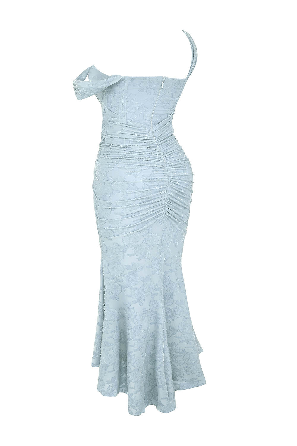 Lara Women's Maxi Dress | Sculpted Lace, Elegant Evening Wear 6