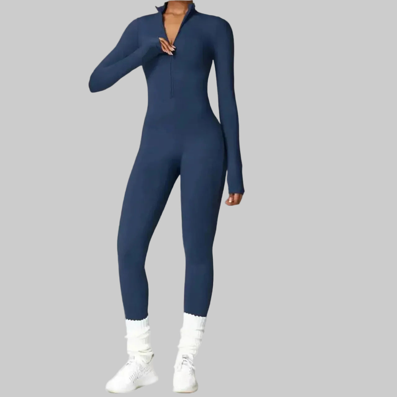 Lina Women's Jumpsuit | Breathable Stretch Fabric, Sporty Design 1
