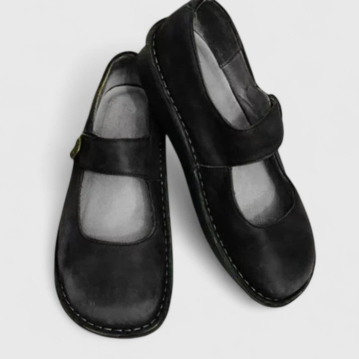 Lina Women's Mary Jane Shoes | Premium Leather, Orthopedic Comfort 7