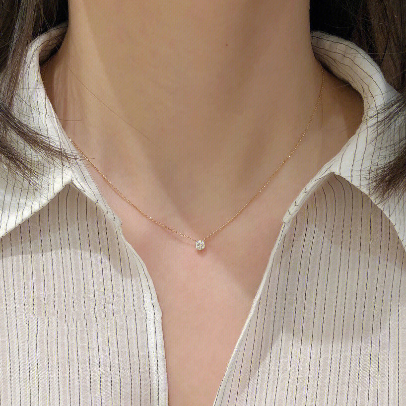 Lora Women's Necklace | 18K Gold-Plated, Elegant Design for Girlfriend 0