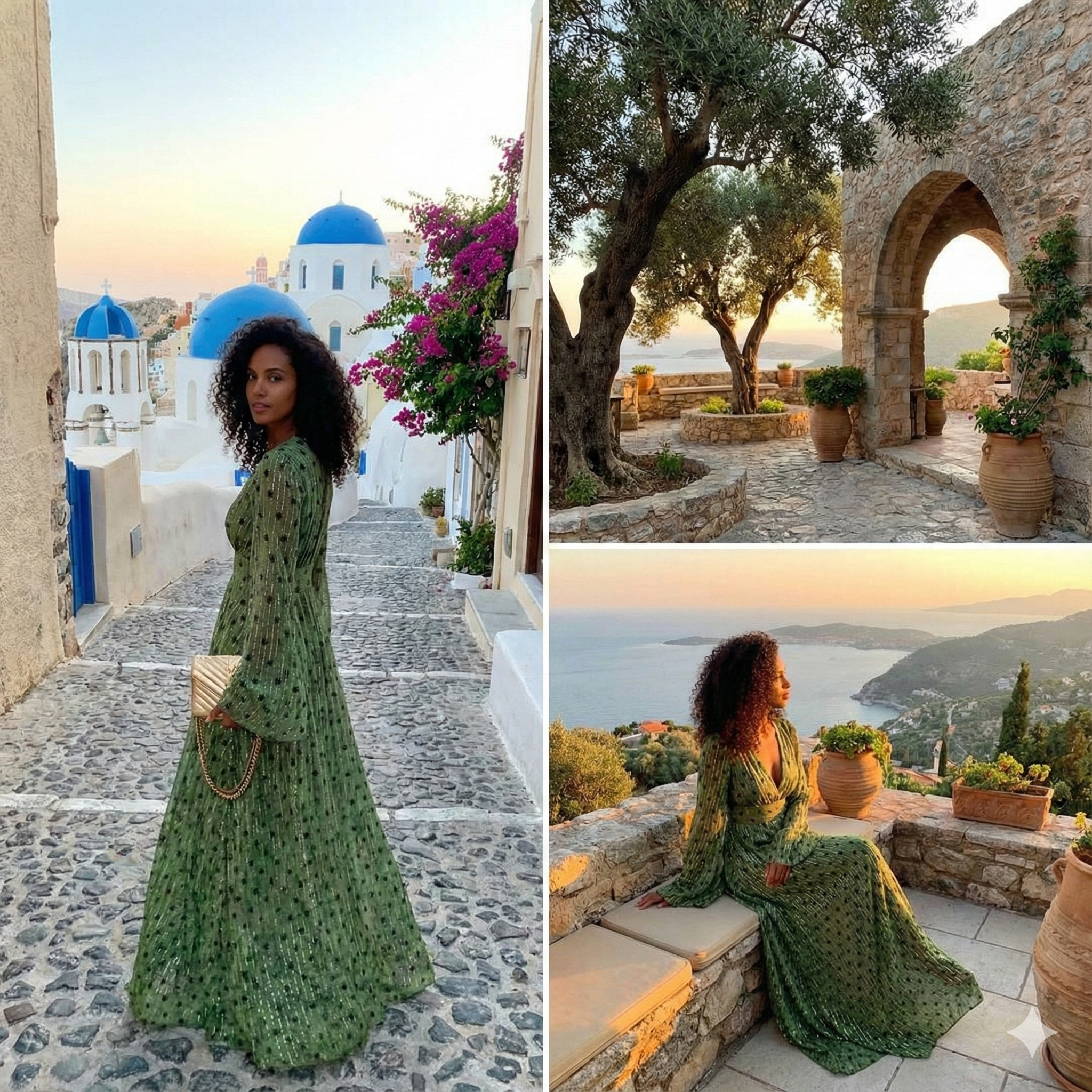 Luna Women's Maxi Dress | Lightweight Fabric, Bohemian Summer Style 2