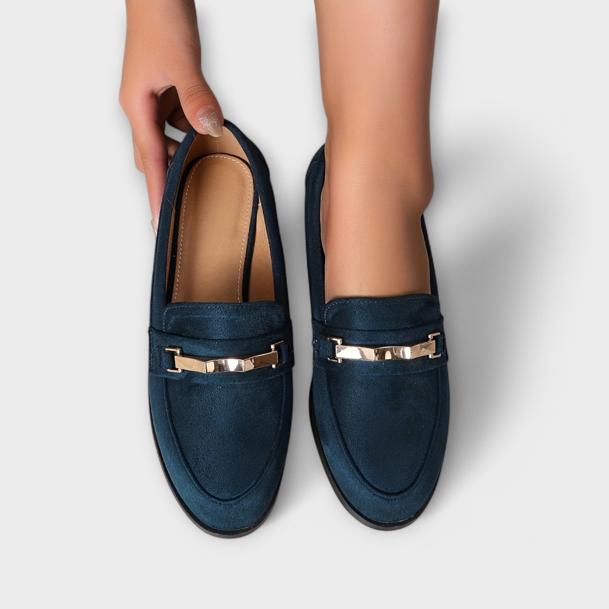 Mara Women's Loafers | Soft Flannel Upper, Cushioned Comfort 6