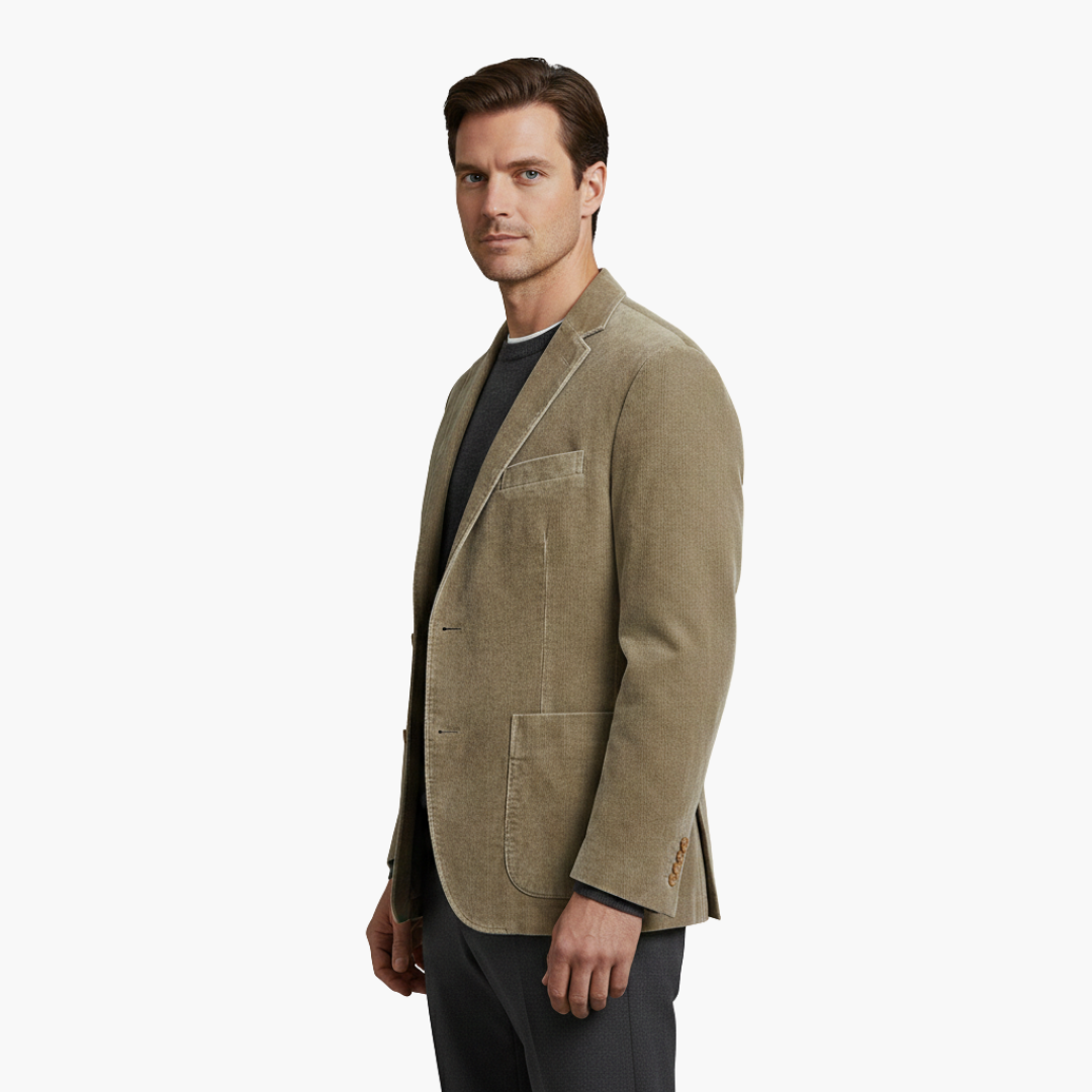 Maverick Men's Jacket | Notched Lapel, Two-Button Closure 1
