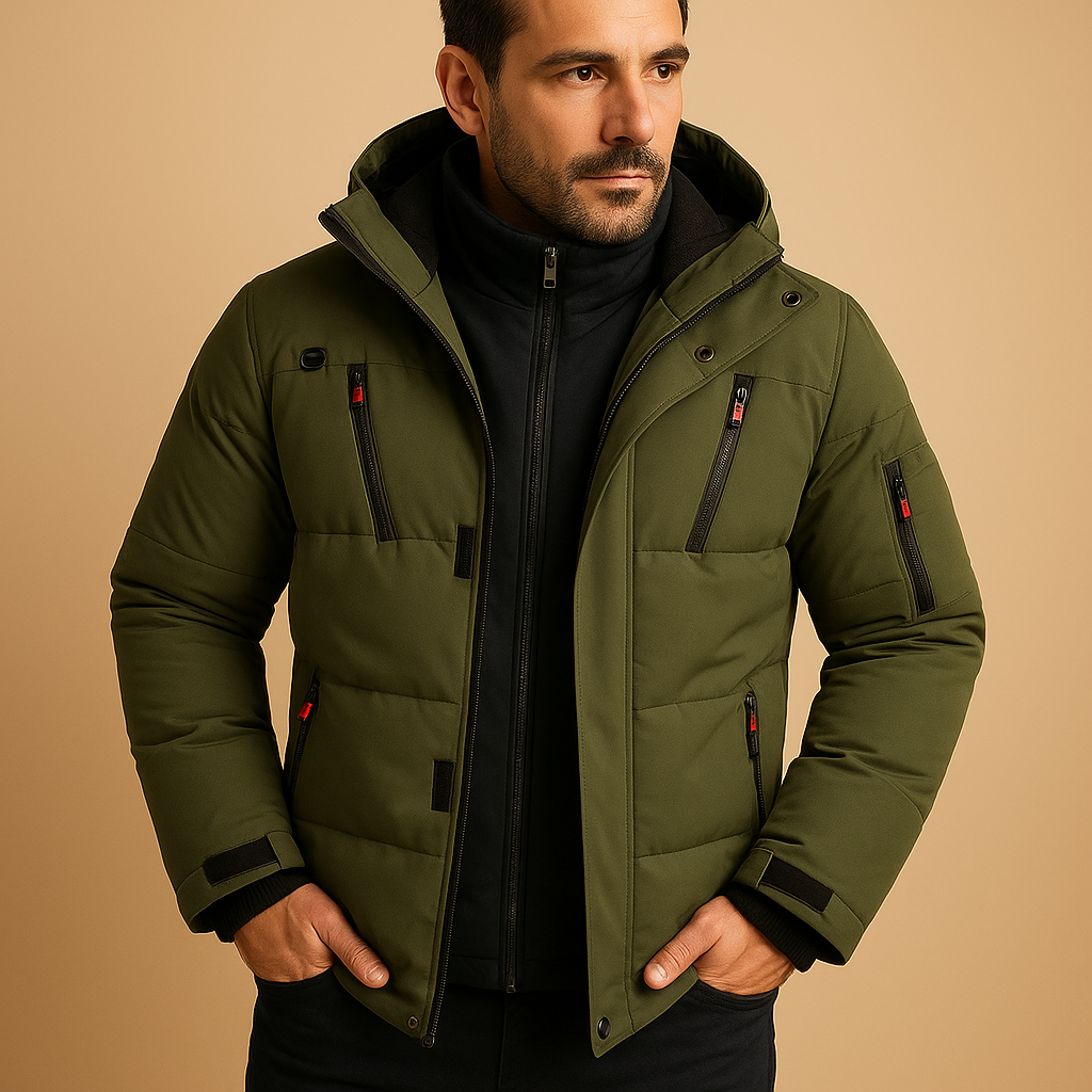 Maverick Men's Winter Jacket | Waterproof with Warm Lining 4