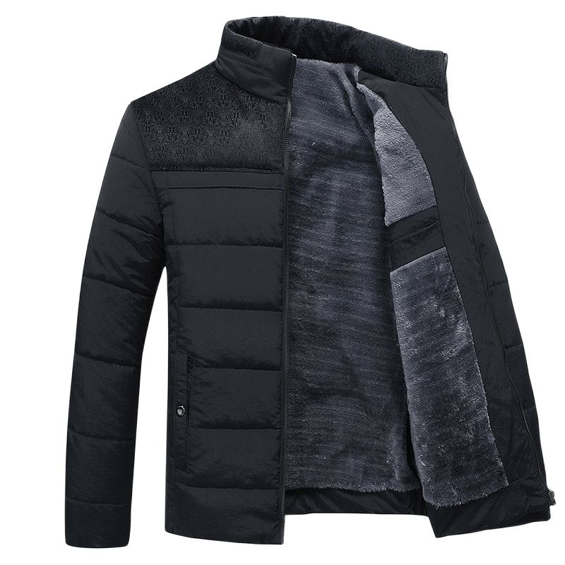 Milo Men's Puffer Jacket | Soft Fleece Lining, Padded Design 0