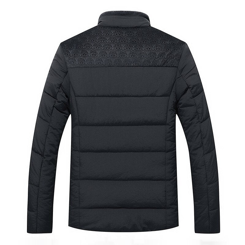 Milo Men's Puffer Jacket | Soft Fleece Lining, Padded Design 2