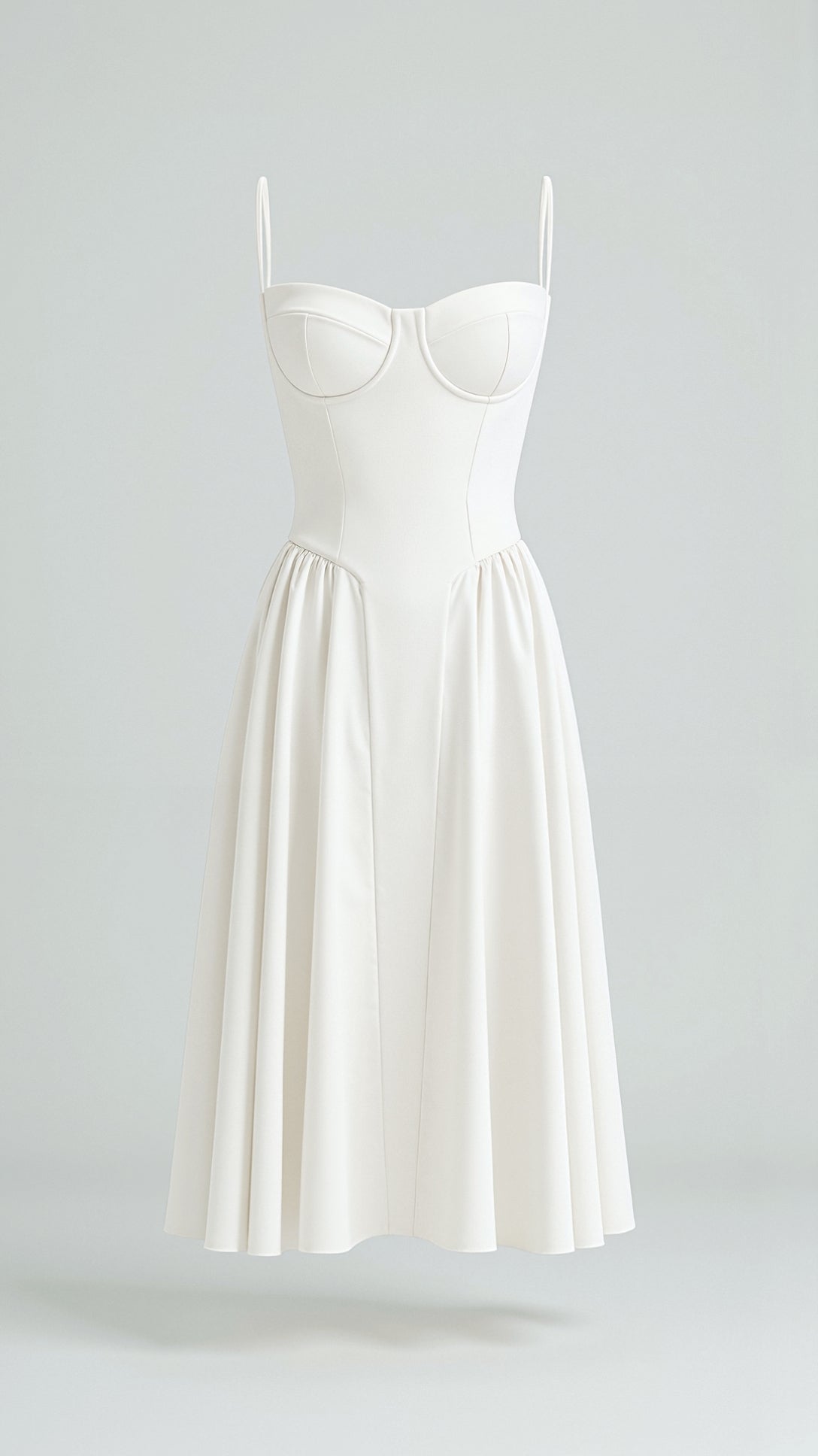 Olivia Women's Midi Dress | Sweetheart Neckline, Floral Print, Summer Dresses 8