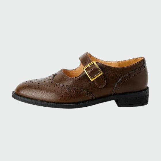 Olivia Women's Oxford Mary Jane Shoes | High-Quality Leather, Comfortable Fit 5