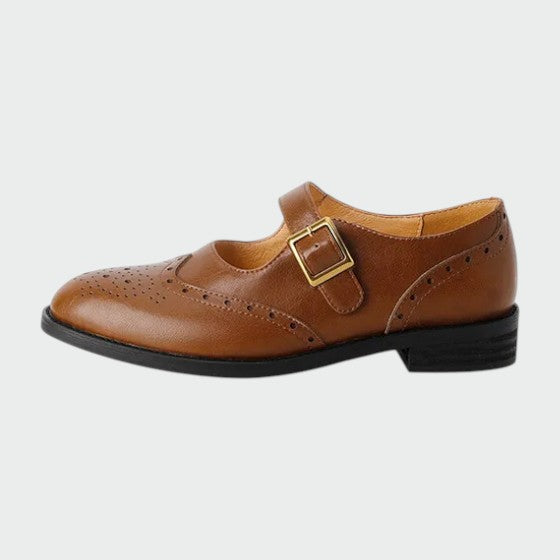 Olivia Women's Oxford Mary Jane Shoes | High-Quality Leather, Comfortable Fit 6