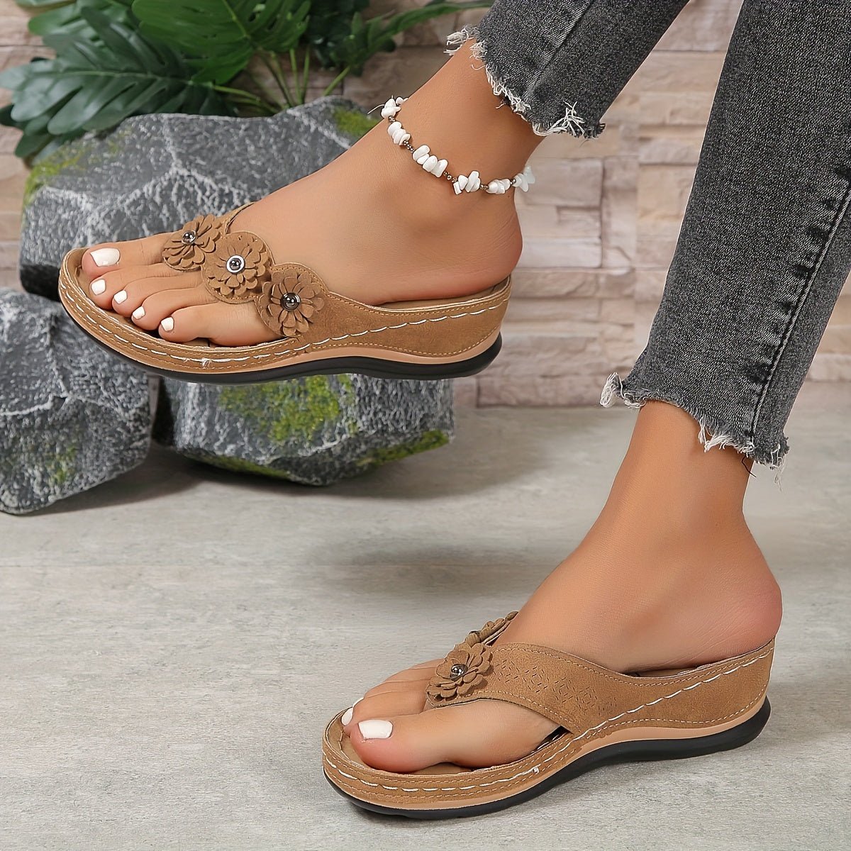 Olivia Women's Sandals | Platform Wedge with Enhanced Arch Support 1