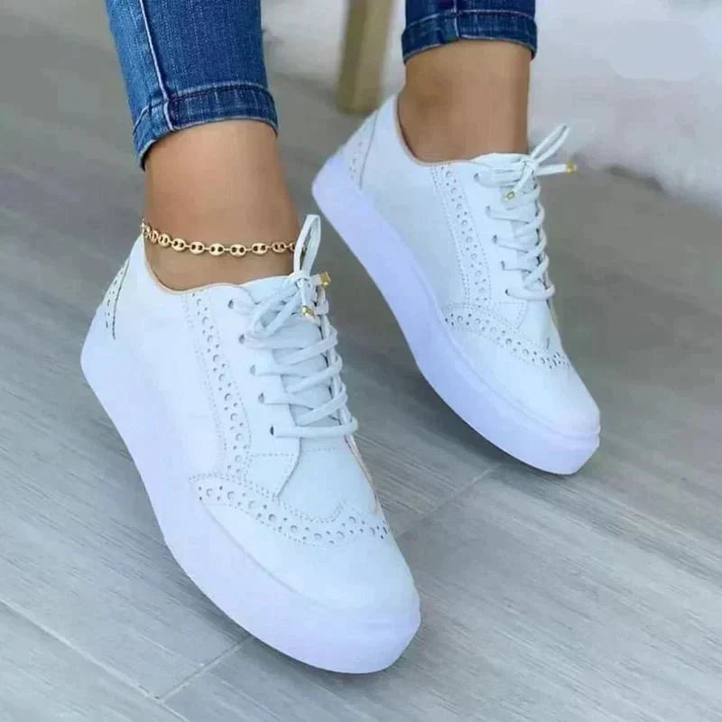 Olivia Women's Sneakers | Orthopedic Comfort, Lace-Up Design 3