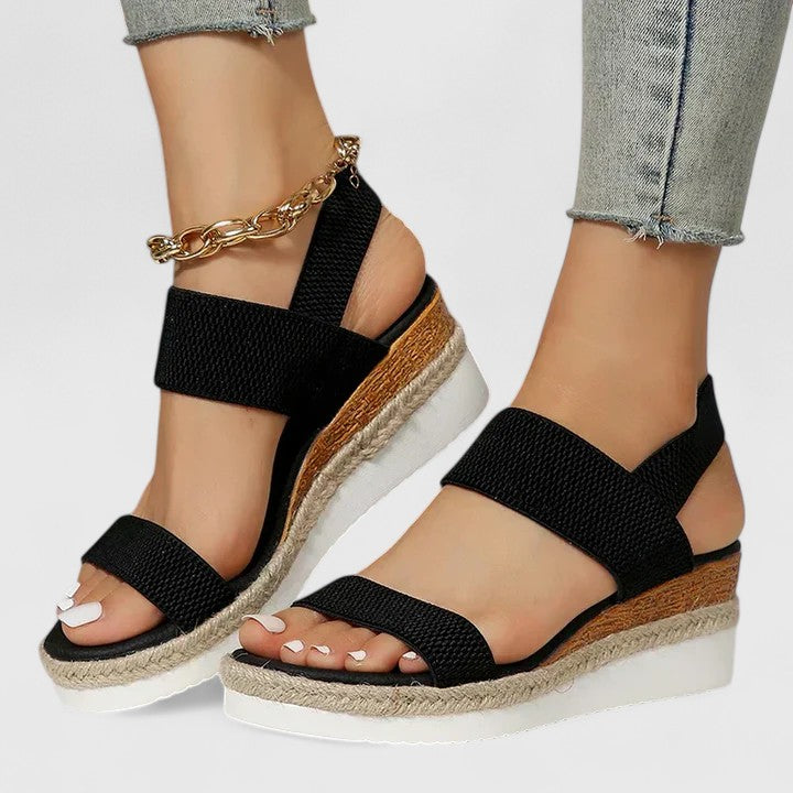 Olivia Women's Wedge Sandals | Arch Support, Comfortable Fit 1