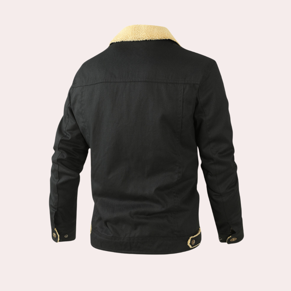 Ollie Men's Winter Jacket | Sherpa-Lined Warmth, Casual Style 1