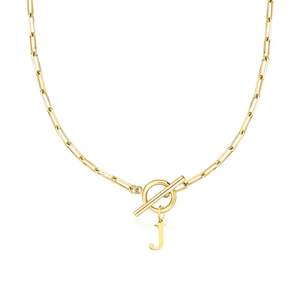 Penny Women's Necklace | Gold Plated Stainless Steel, Adjustable Chain 28