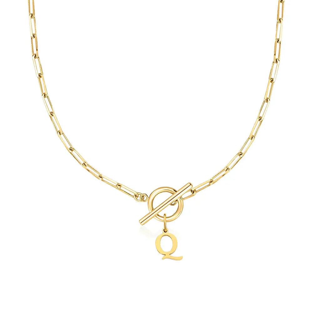 Penny Women's Necklace | Gold Plated Stainless Steel, Adjustable Chain 39