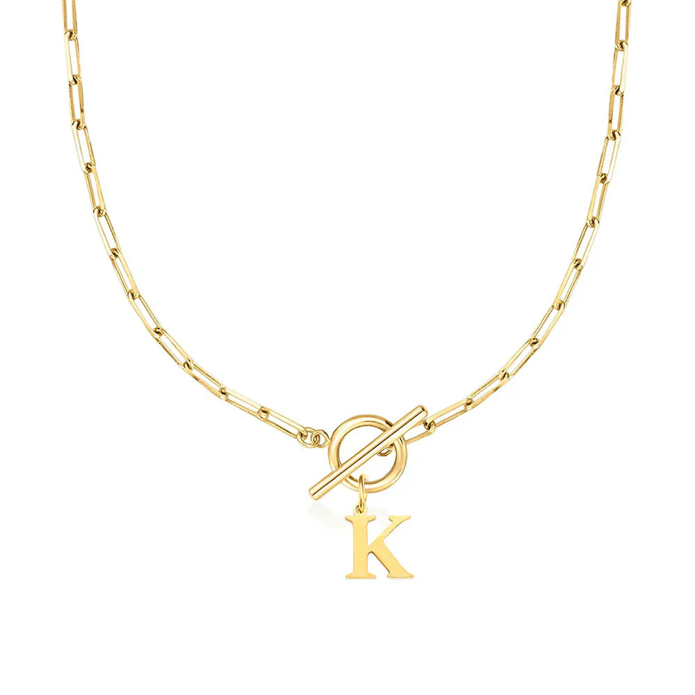 Penny Women's Necklace | Gold Plated Stainless Steel, Adjustable Chain 57