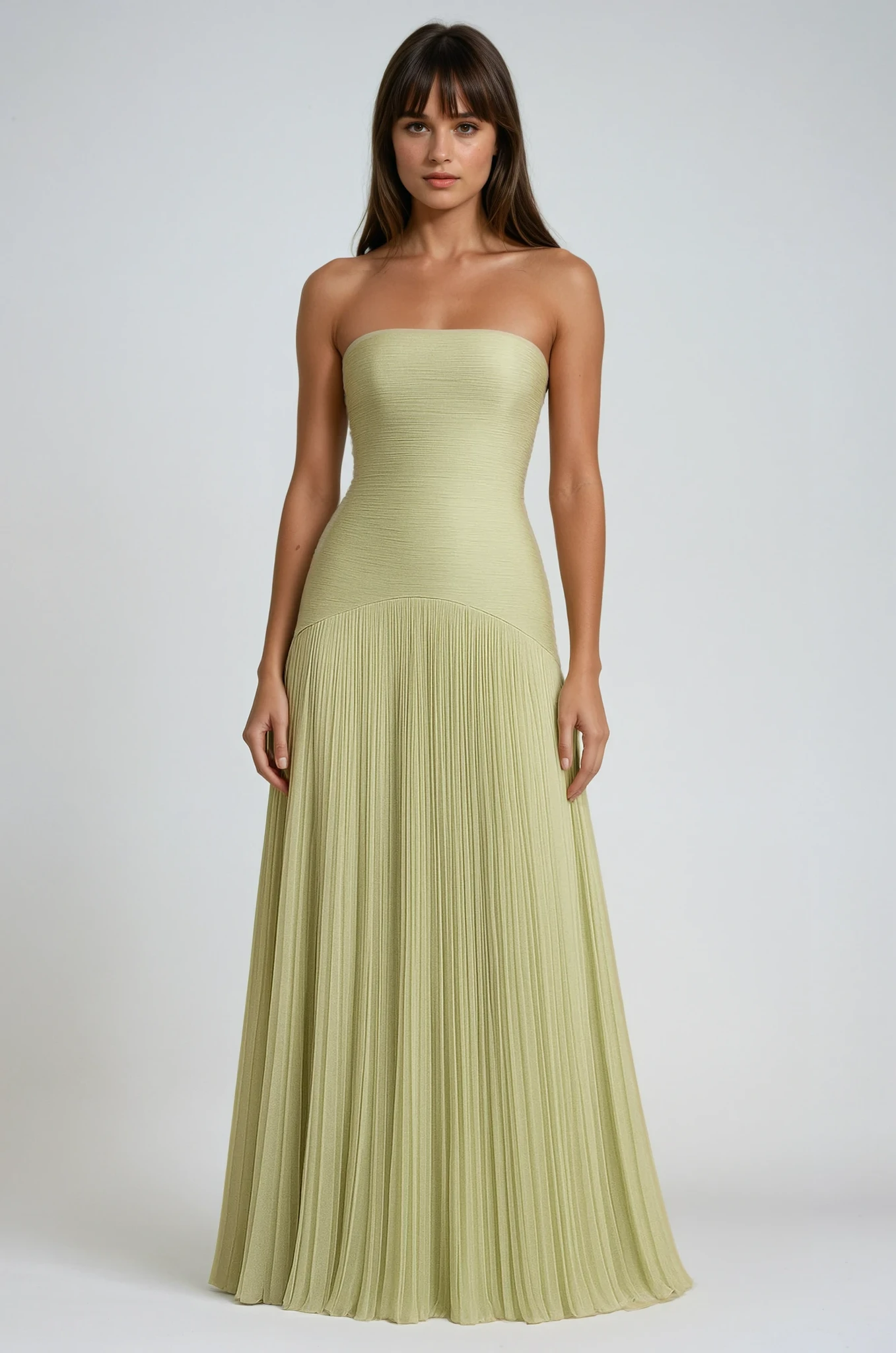 Ravella Women's Maxi Dress | Pleated Elegance for Summer Events 1