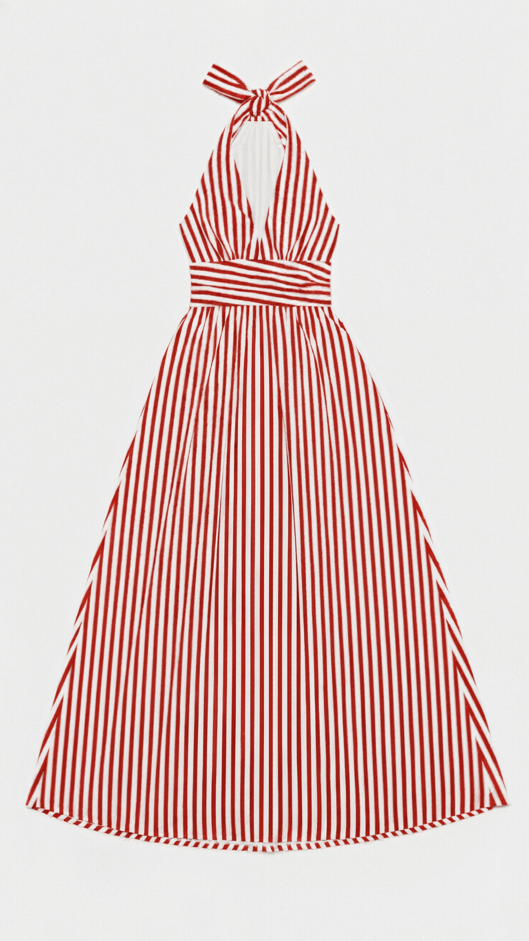 Sandy Women's Maxi Dress | Striped V-Neck, Breezy Summer Elegance 5