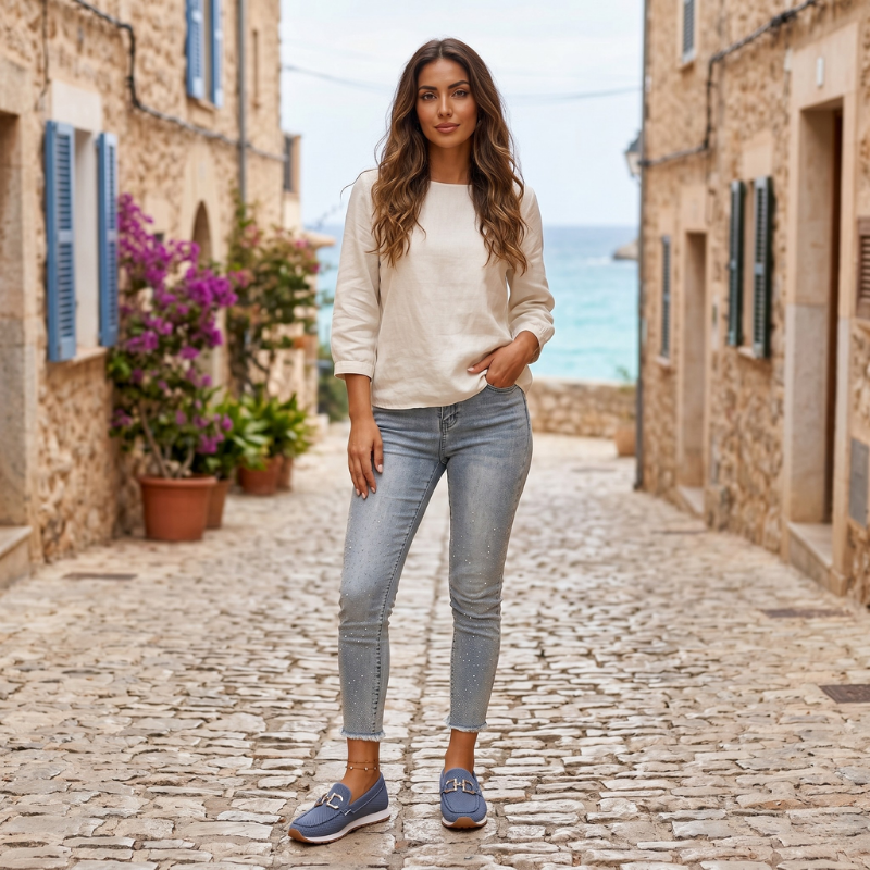 Sienna Women's Loafers | Breathable Comfort with Cushioned Support 4