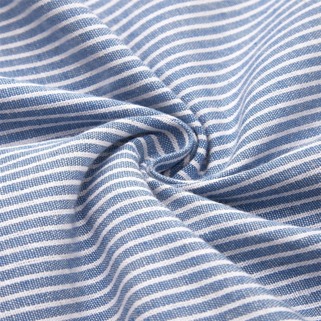 Sleek Women's Midi Dress | Lightweight Striped Design, Summer Essential 3