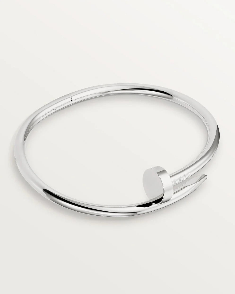 Sleek Women’s Screw Bracelet | Polished Stainless Steel, Modern Design 0