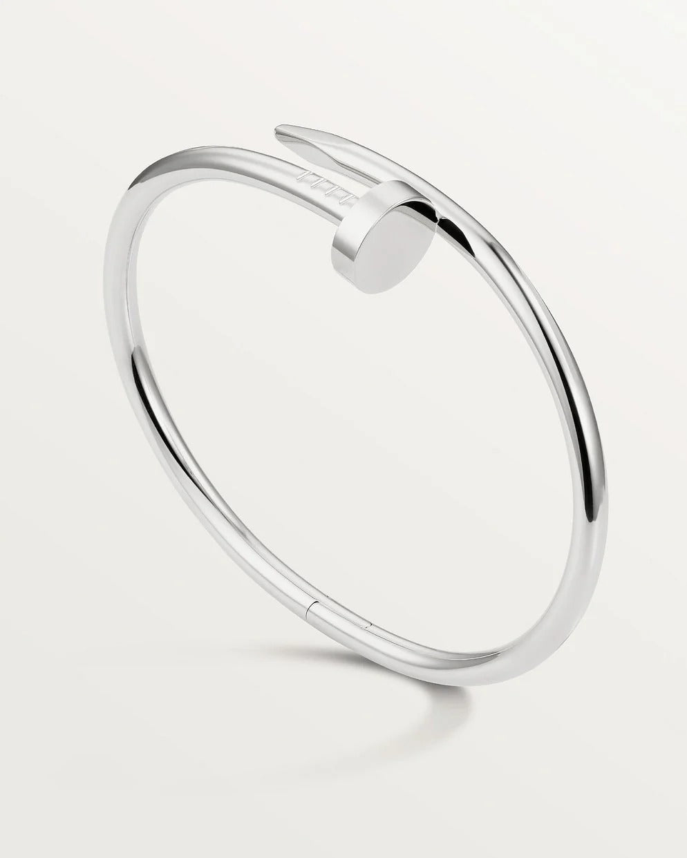 Sleek Women’s Screw Bracelet | Polished Stainless Steel, Modern Design 1