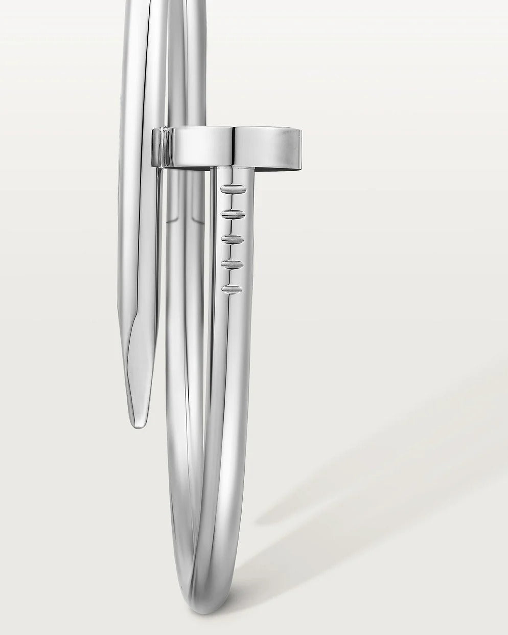 Sleek Women’s Screw Bracelet | Polished Stainless Steel, Modern Design 4