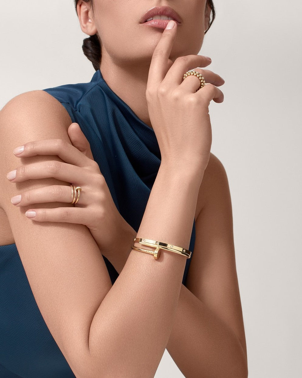 Solaire Women's Bracelet | Premium Stainless Steel, Screw-Inspired Design 4
