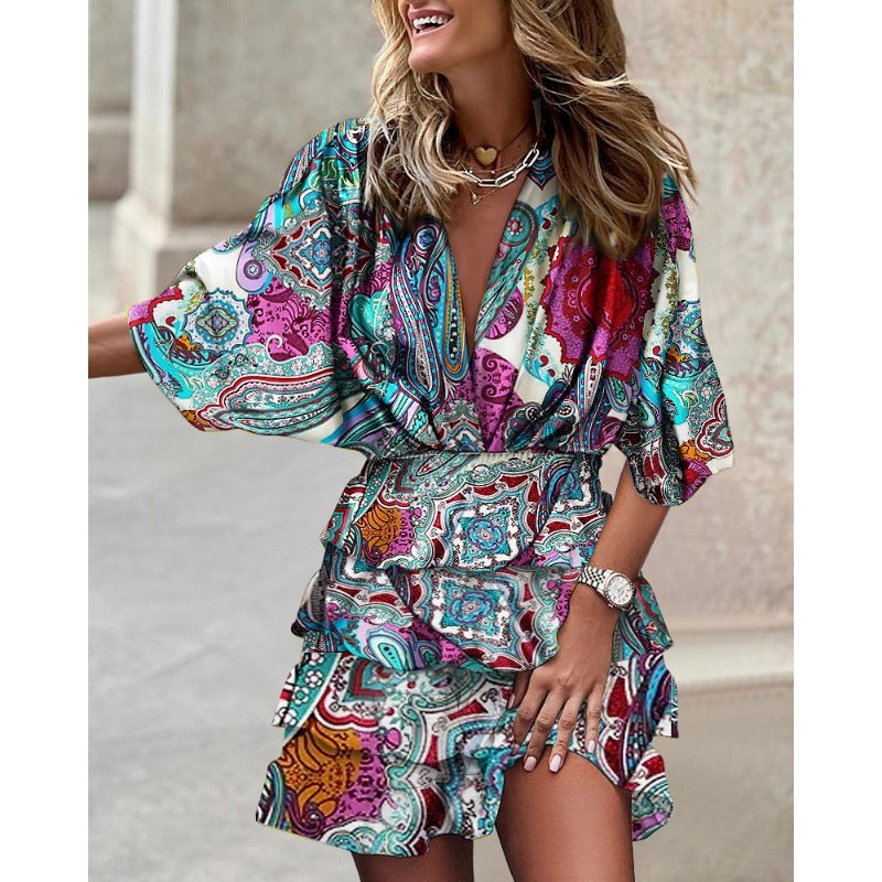 Sophie Women's Floral Dress | Adjustable Straps, Lightweight Summer Style 2