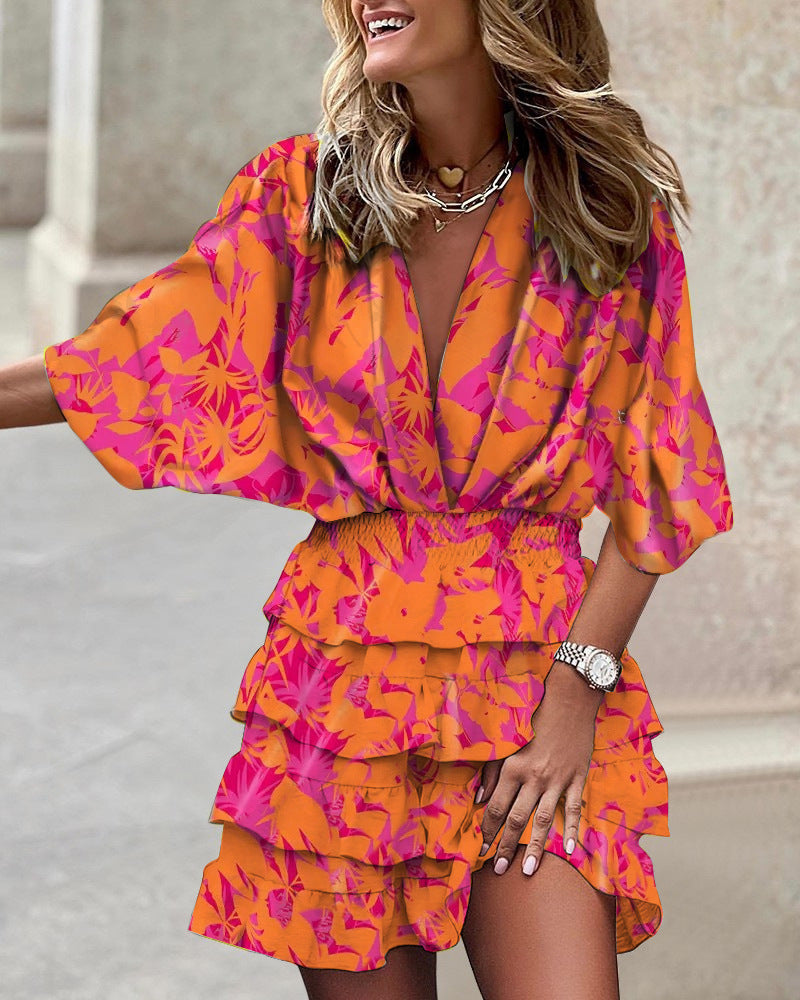 Sophie Women's Floral Dress | Adjustable Straps, Lightweight Summer Style 4
