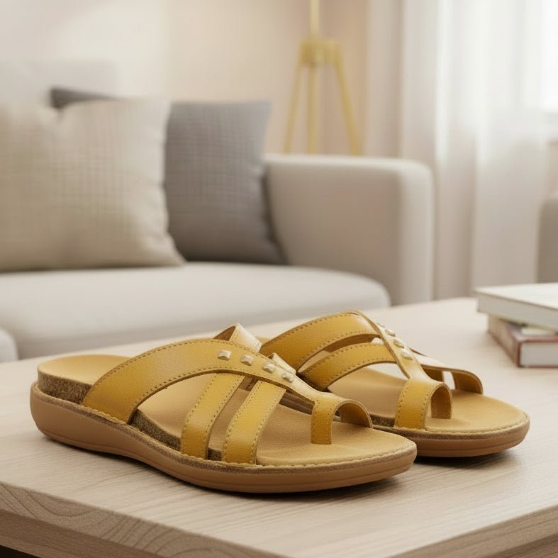 Sophie Women's Sandals | Orthopedic Flat Design with Padded Straps 3