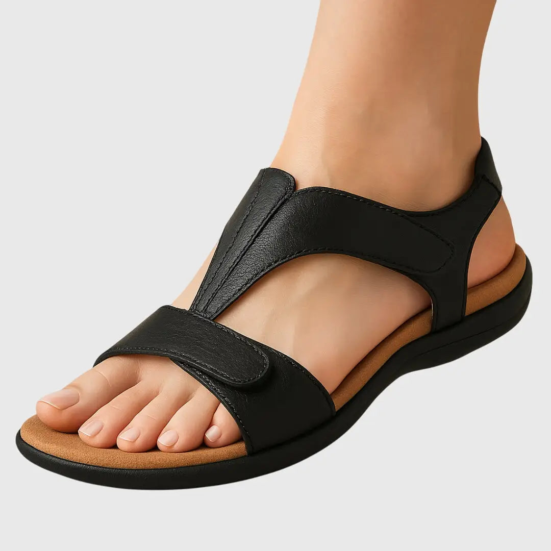Sora Women's Sandals | Synthetic Orthopedic Comfort, Easy Velcro Closure 7